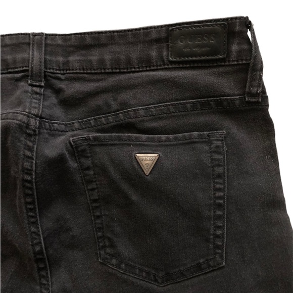 Guess starlet straight denim jeans black 28 - Picture 1 of 5
